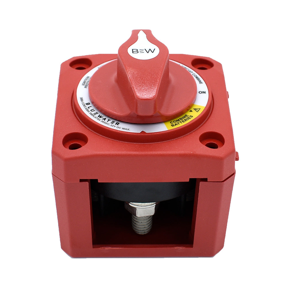 Off/On Combine Battery Switch w/o Base - Surface Mount - Red