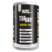 12" x 12" Tear-Away Microfiber Towels - Grey *30-Pack