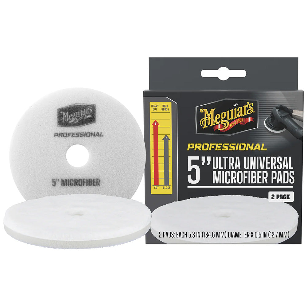 Professional 5" Ultra Universal Microfiber Pads *2-Pack