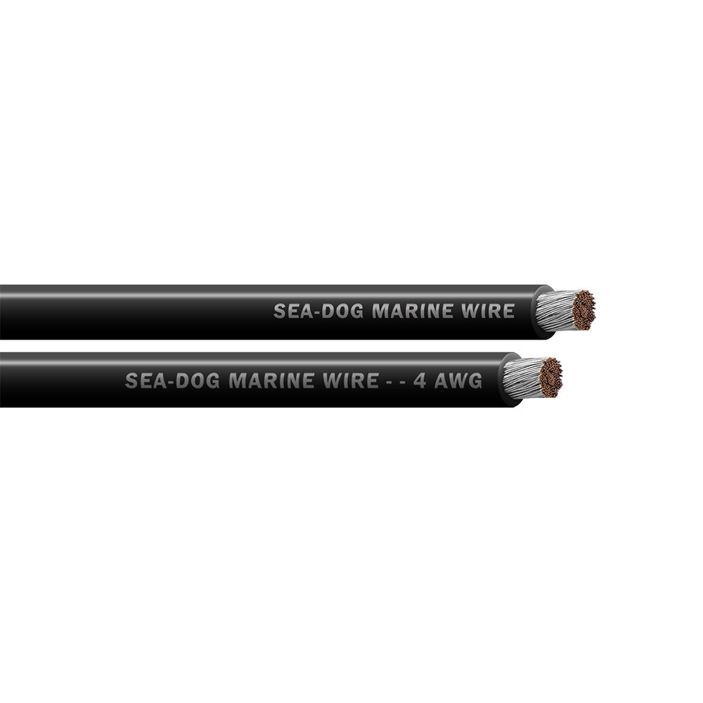 4 AWG Black Battery Cable - 250'