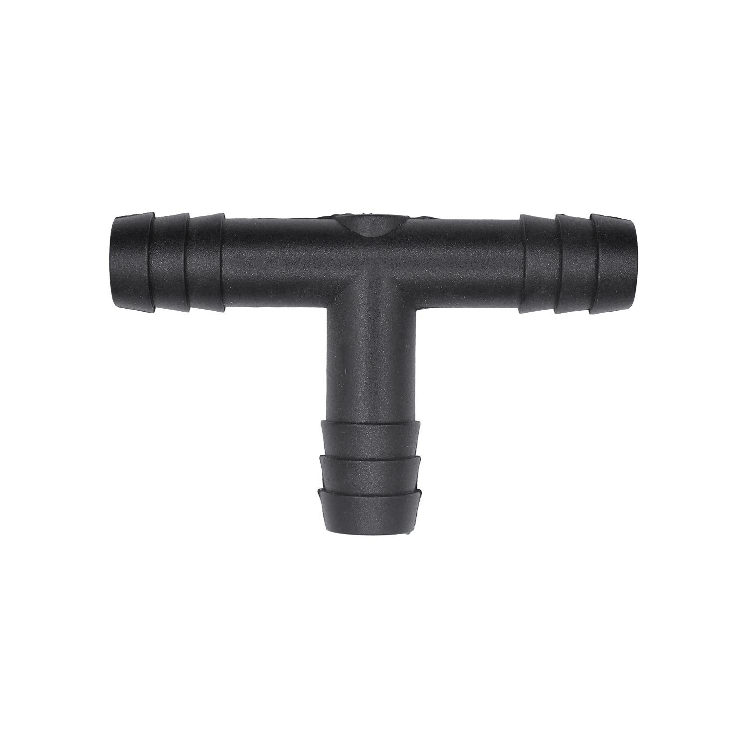 Tee Connector, Barbed 3/8" x 3/8" x 3/8" Hose I.D