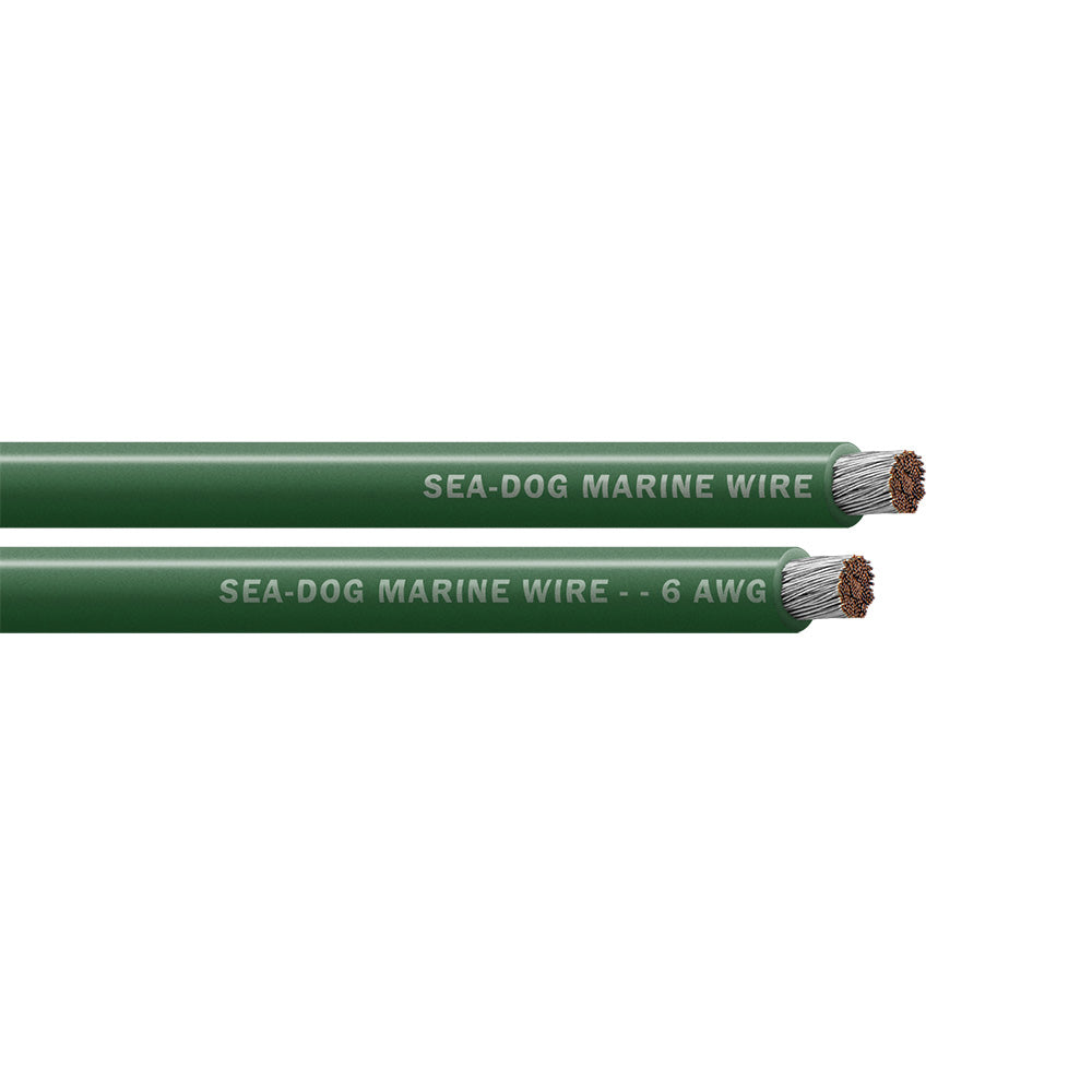 6 AWG Green Battery Cable - 250'