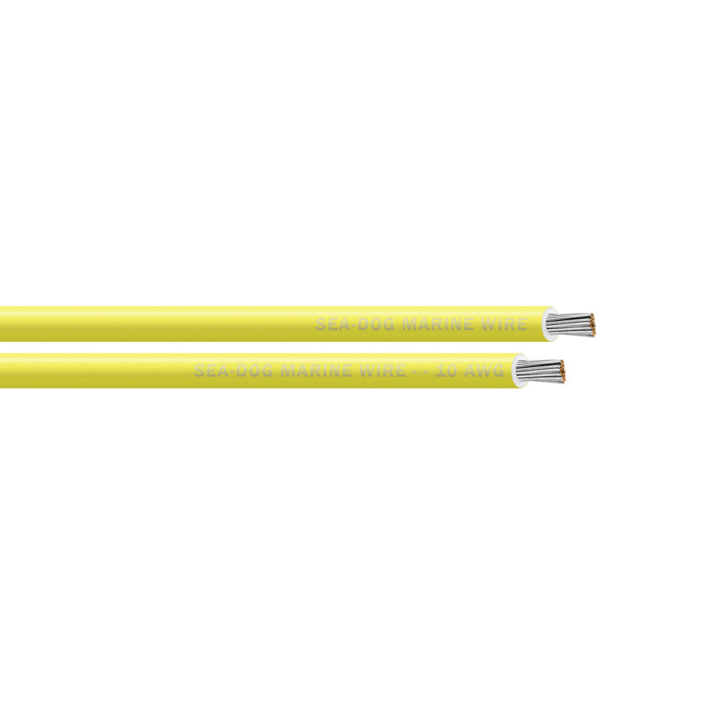 10 AWG Yellow Primary Wire - 1000'