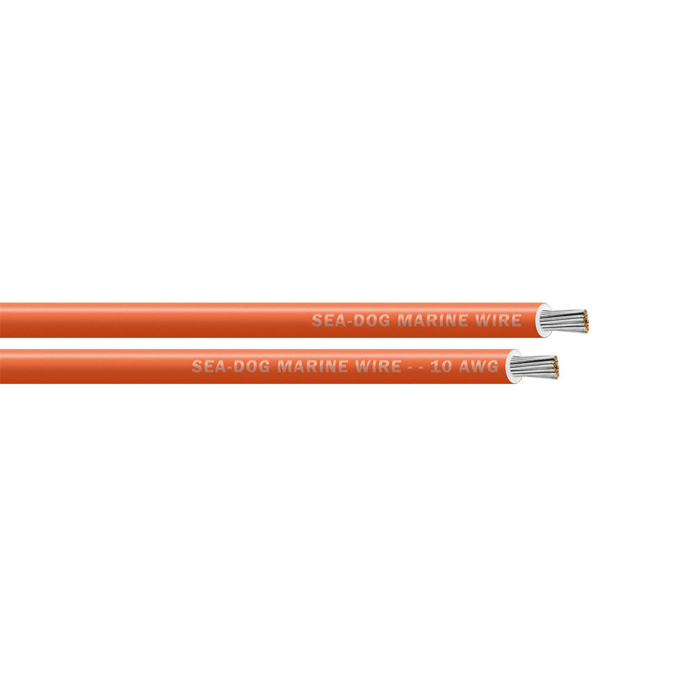 10 AWG Orange Primary Wire - 1000'