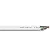 10/3 AWG Flat Triplex Wire - White/Green/Black - 300'