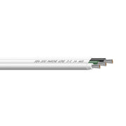 14/3 AWG Flat Triplex Wire - White/Green/Black - 100'