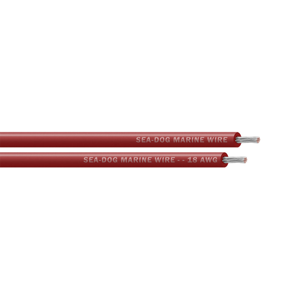 18 AWG Red Primary Wire - 100'