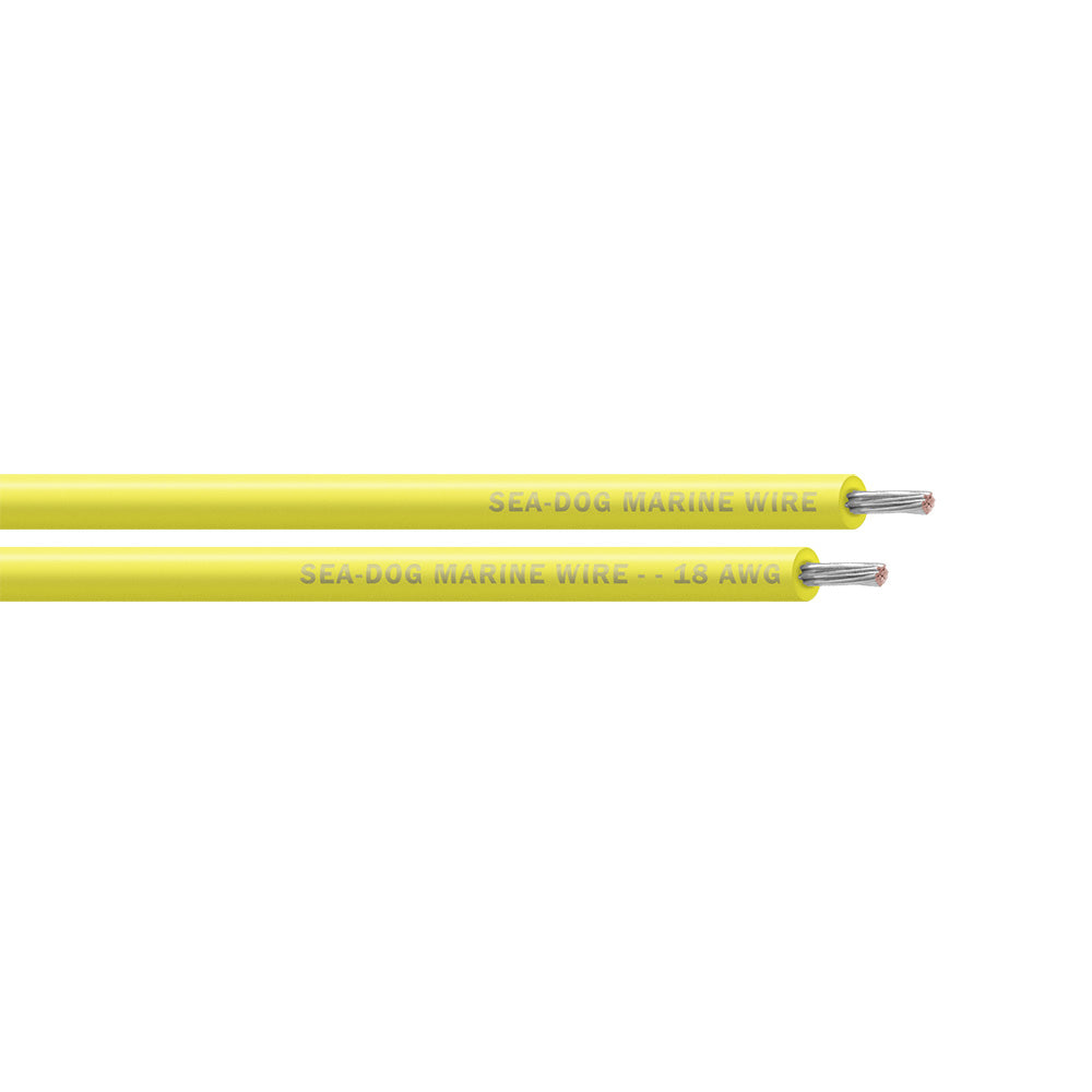 18 AWG Yellow Primary Wire - 250'