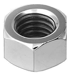 12mm-1.25 Zinc Metric Hex Nut DIN 934 Class 8 - Zinc