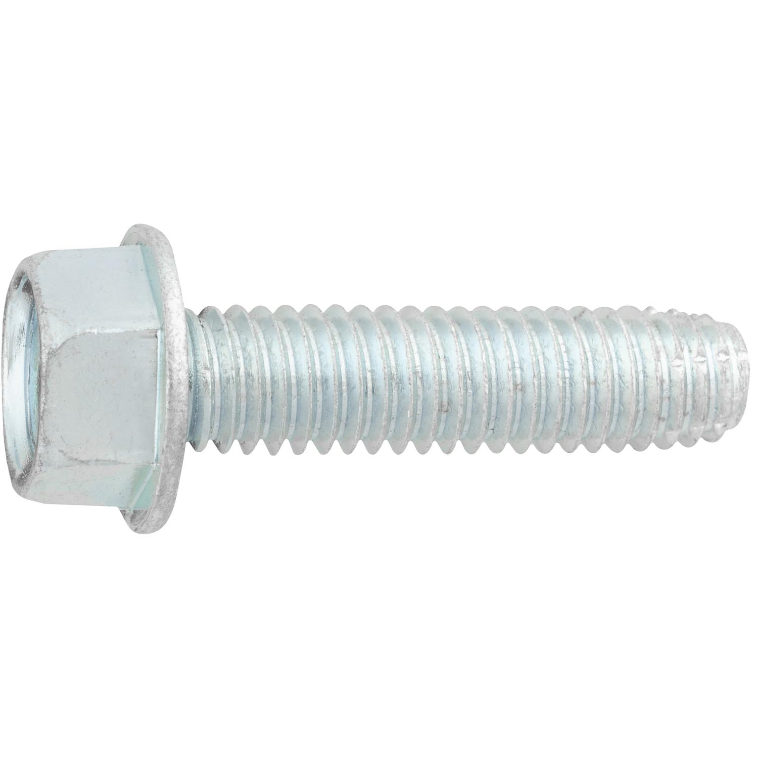 3/8"-16 x 1-1/2" Indented Hex Washer Head Type F - Zinc