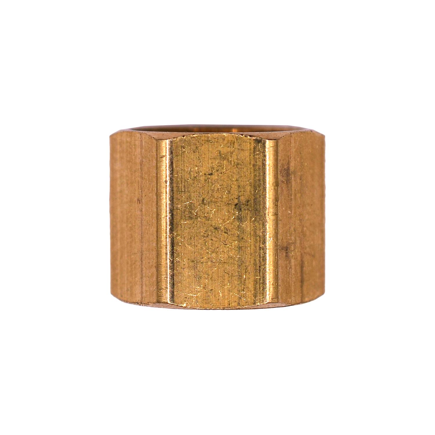 Brass Fitting Compression Nut 1/4