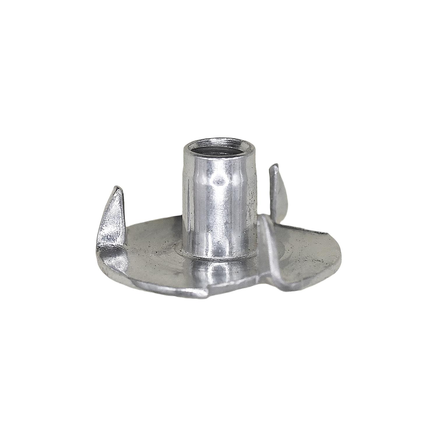 Tee Nuts #6-32 x 15/64" 3 Prong Round Base