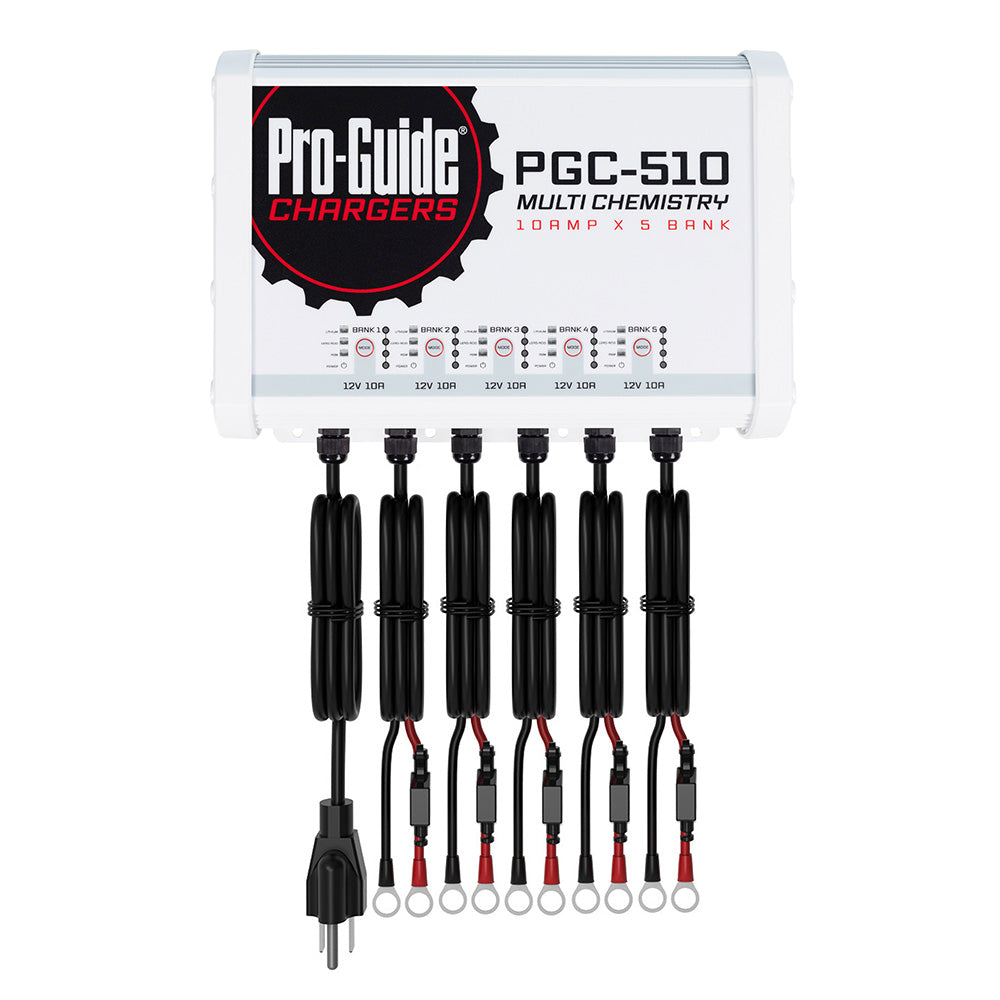 5 Bank On-Board Battery Charger - 12V - 50-Amp