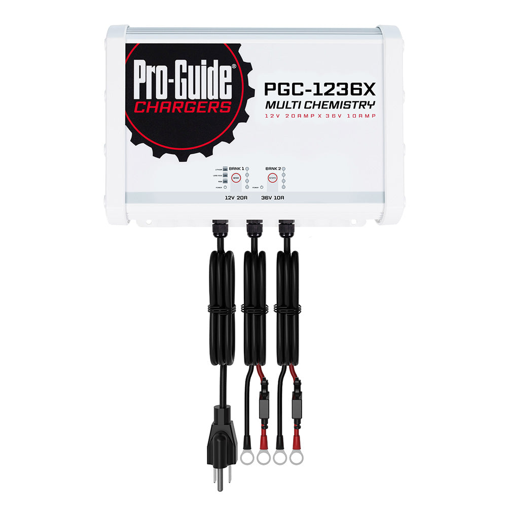2 Bank On-Board Battery Charger - (1) 12V / (1) 36V - 30-Amp