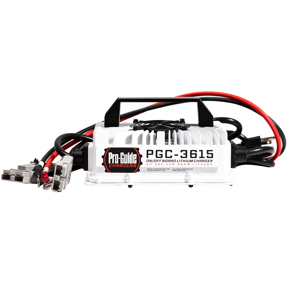1 Bank On/Off Board Battery Charger - 36V - 15 Amp