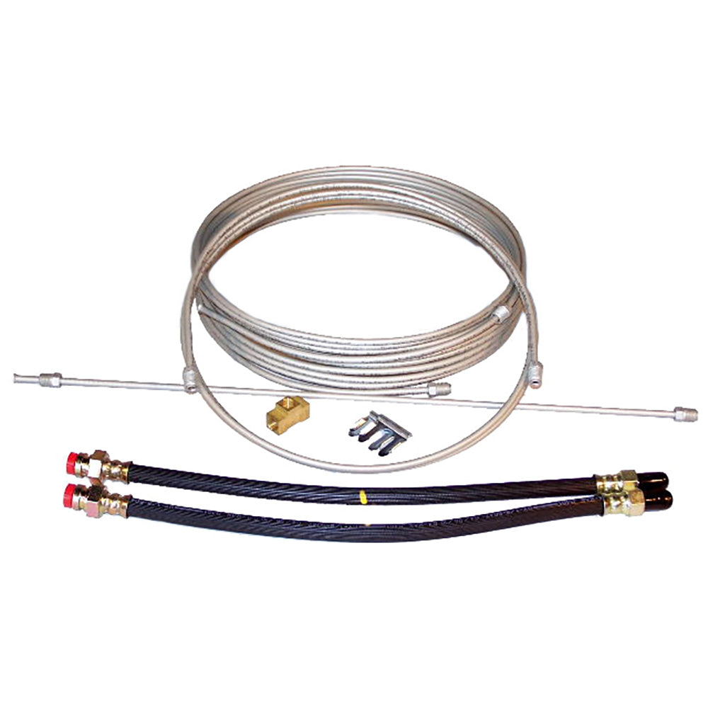 Steel Brake Line Kit - Single Axle