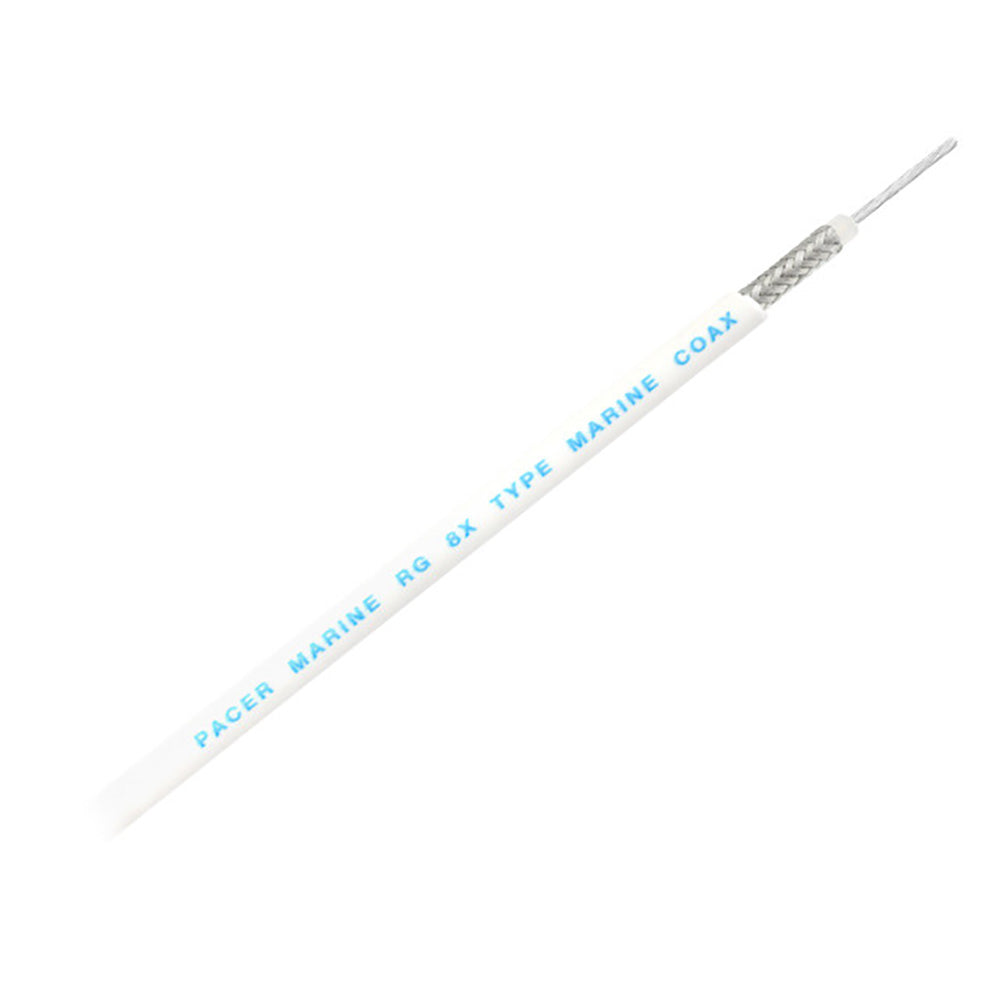 RG8X Coax Cable - White - 150'