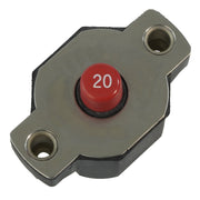 20A Push Button Circuit Breaker - Reset Only