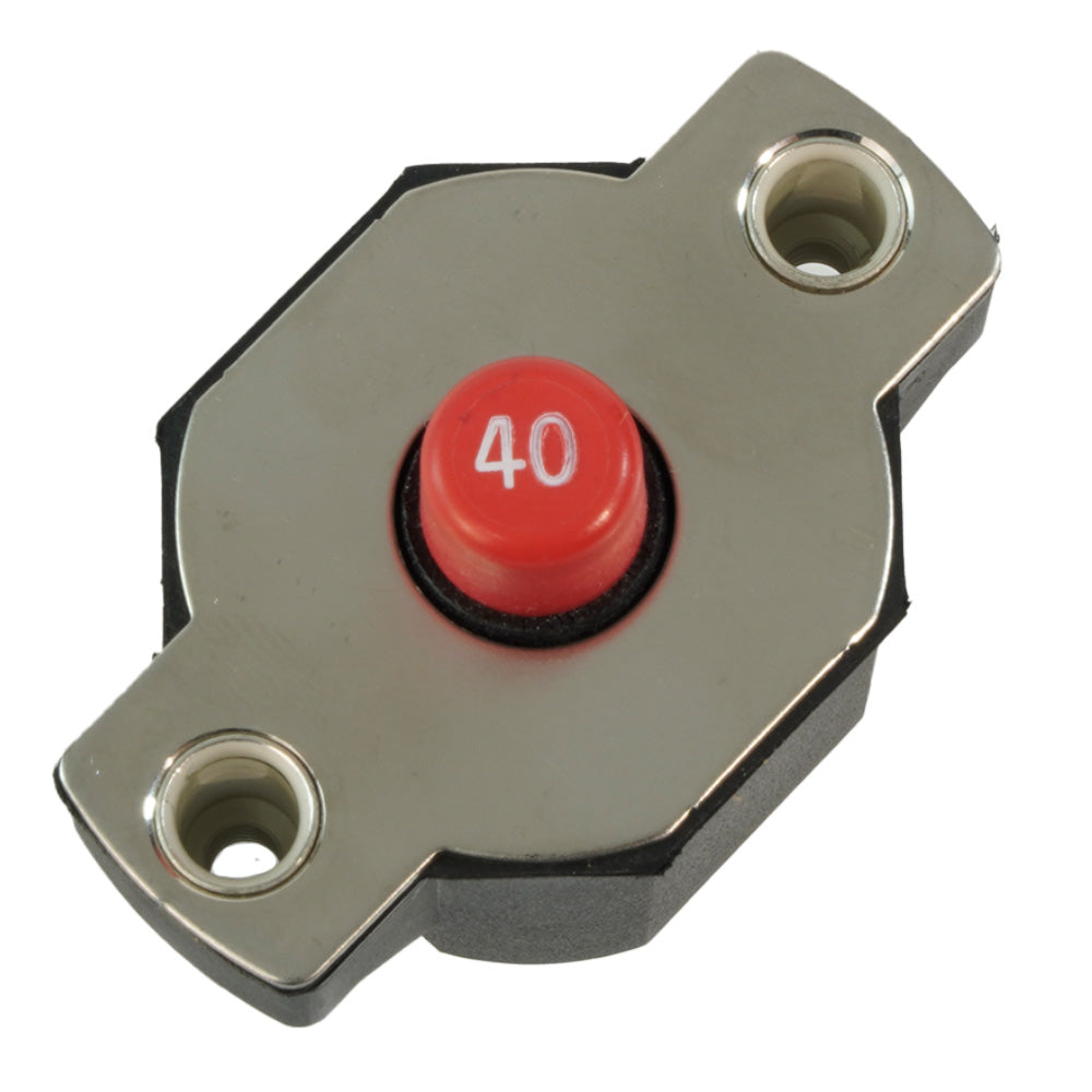 40A Push Button Circuit Breaker - Reset Only