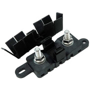 Mega Fuse Block M8 Stainless Self-Locking Hardware w/Black Cover