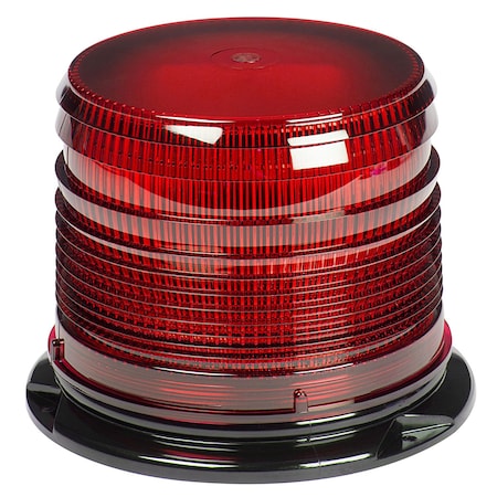 Flashing Beacon,Red,12 to 24V DC