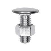 Bumper Bolt 3/8"-16 x 1" Stainless Steel Cap Pan Head with Nut