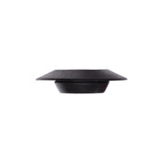 Flush Sheet Metal Plug Plastic 1/2" Hole Black