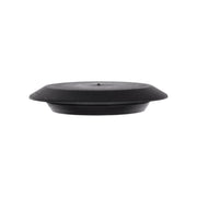 Flush Sheet Metal Plug Plastic 1" Hole Black