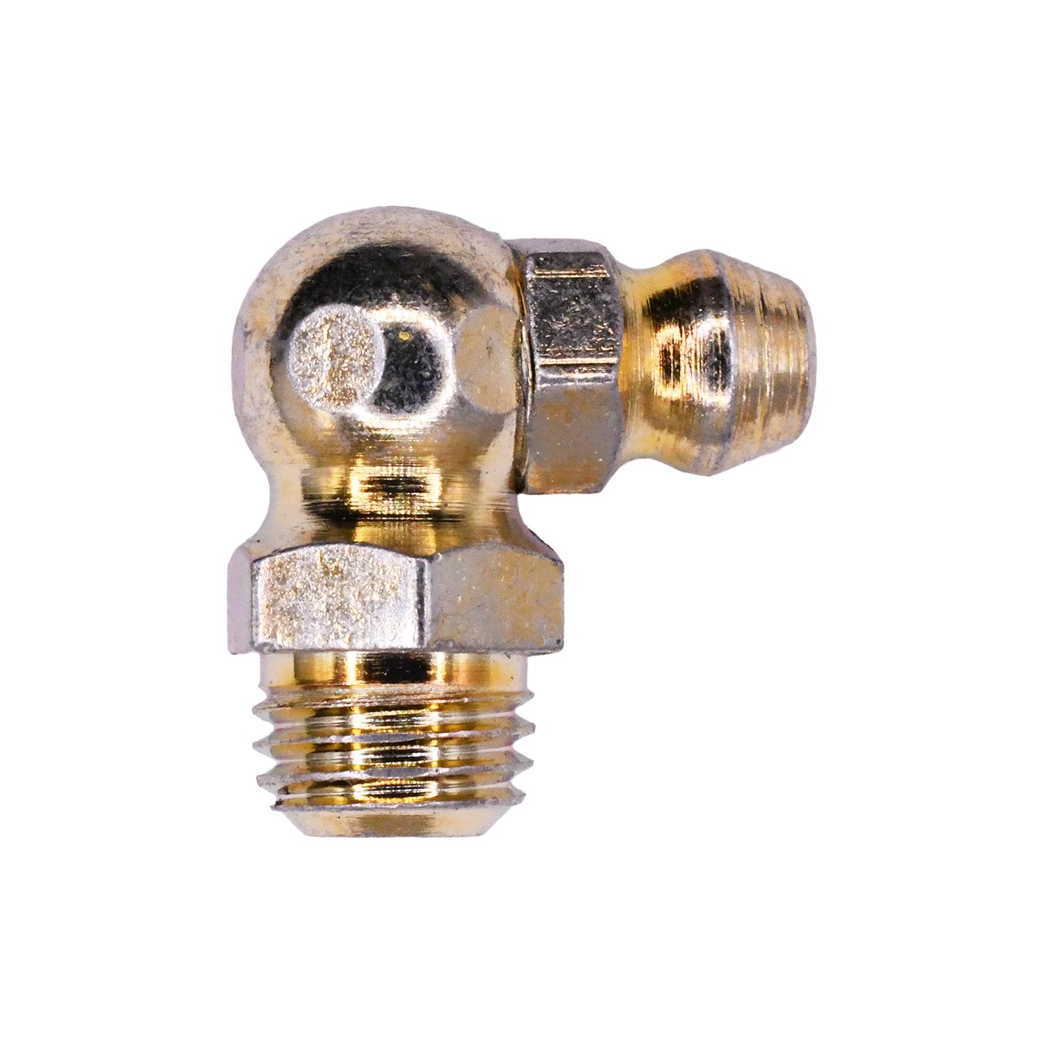 Grease Fitting 8mm-1.25 90 Degree DIN 71412 (7590)