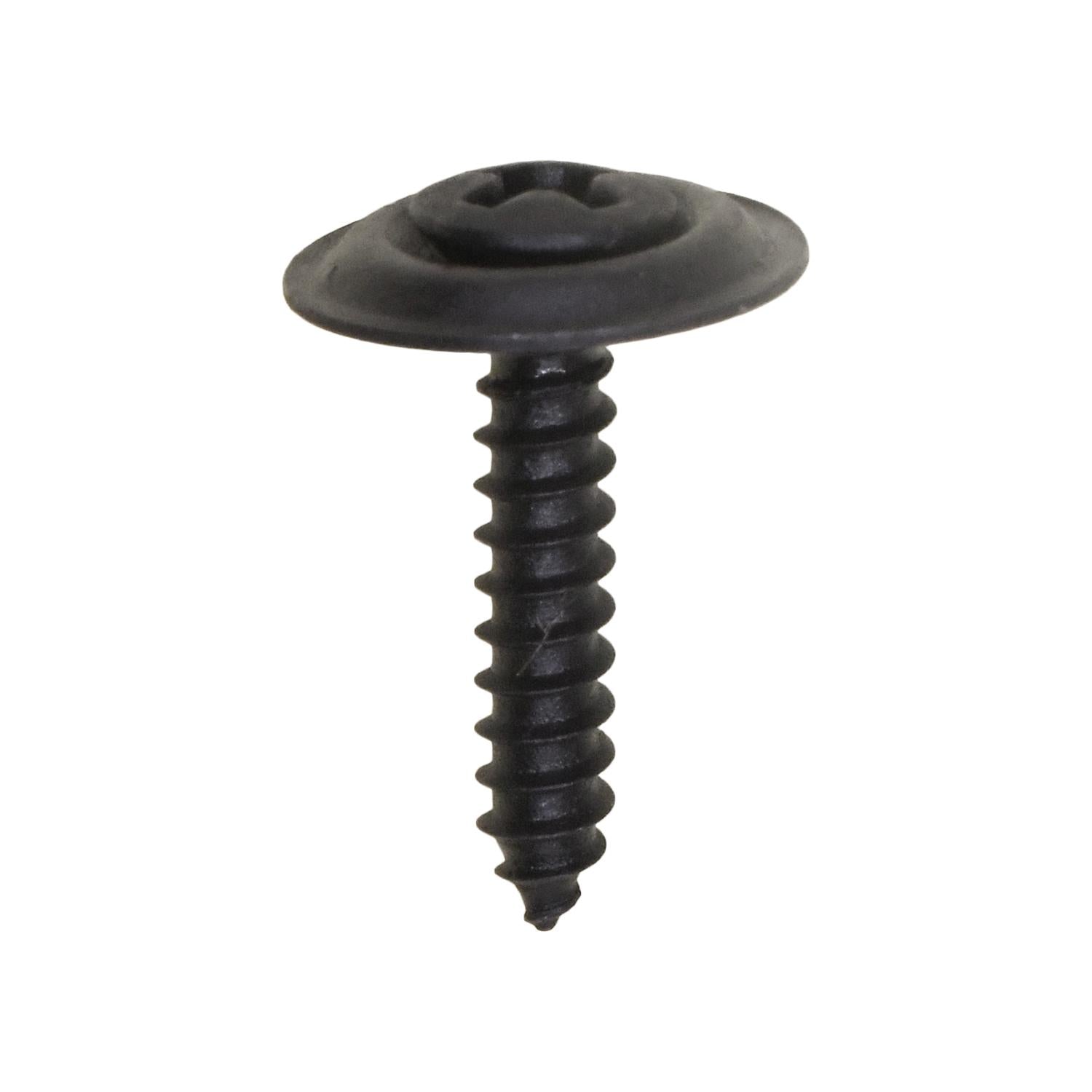 #6 x 3/4" Phillips Oval Head Ab Tapping Sems - Black Phosphate