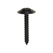 #6 x 1" Phillips Oval Head Ab Tapping Sems - Black Phosphate