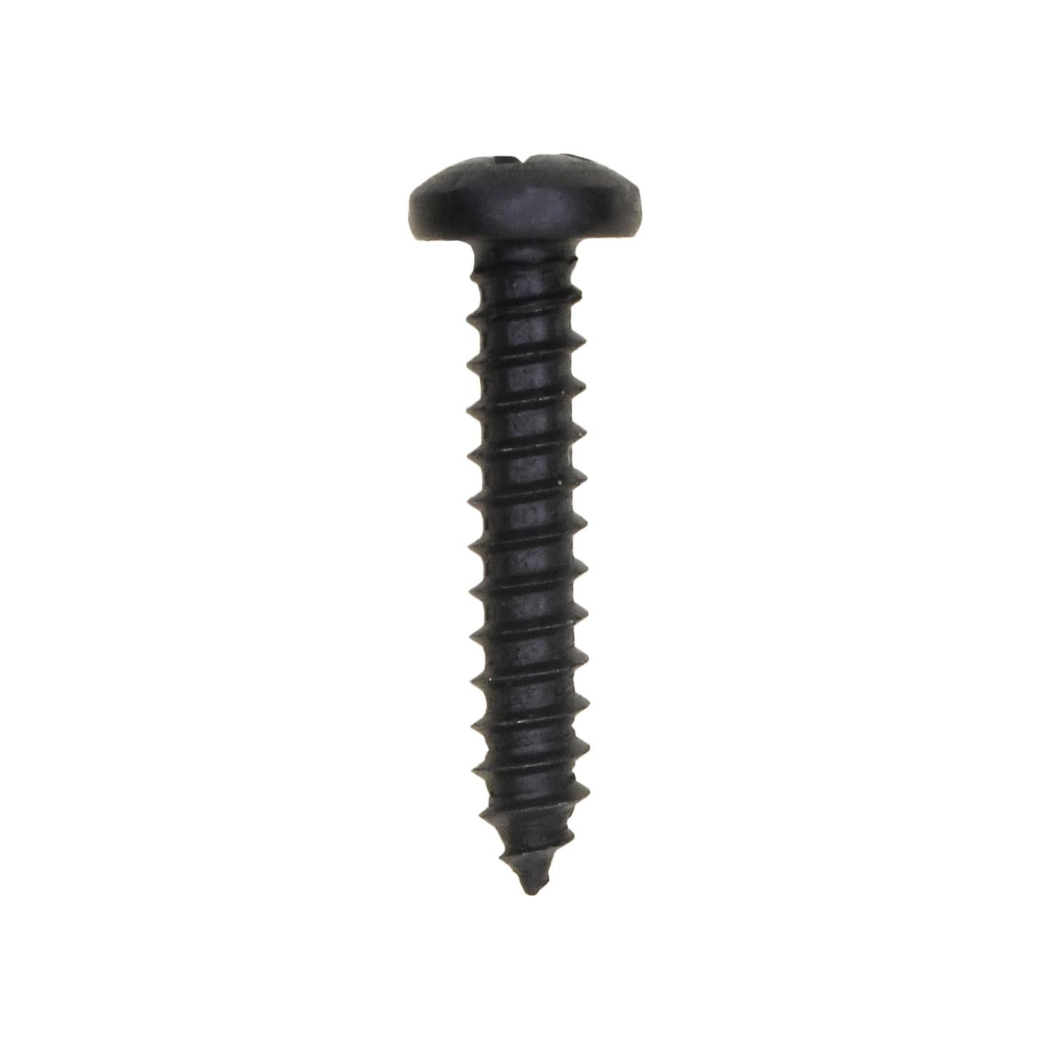 #6 x 3/4" Phillips Pan Head Tapping Screw - Black Oxide