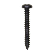 #6 x 1" Phillips Pan Head Tapping Screw - Black Oxide