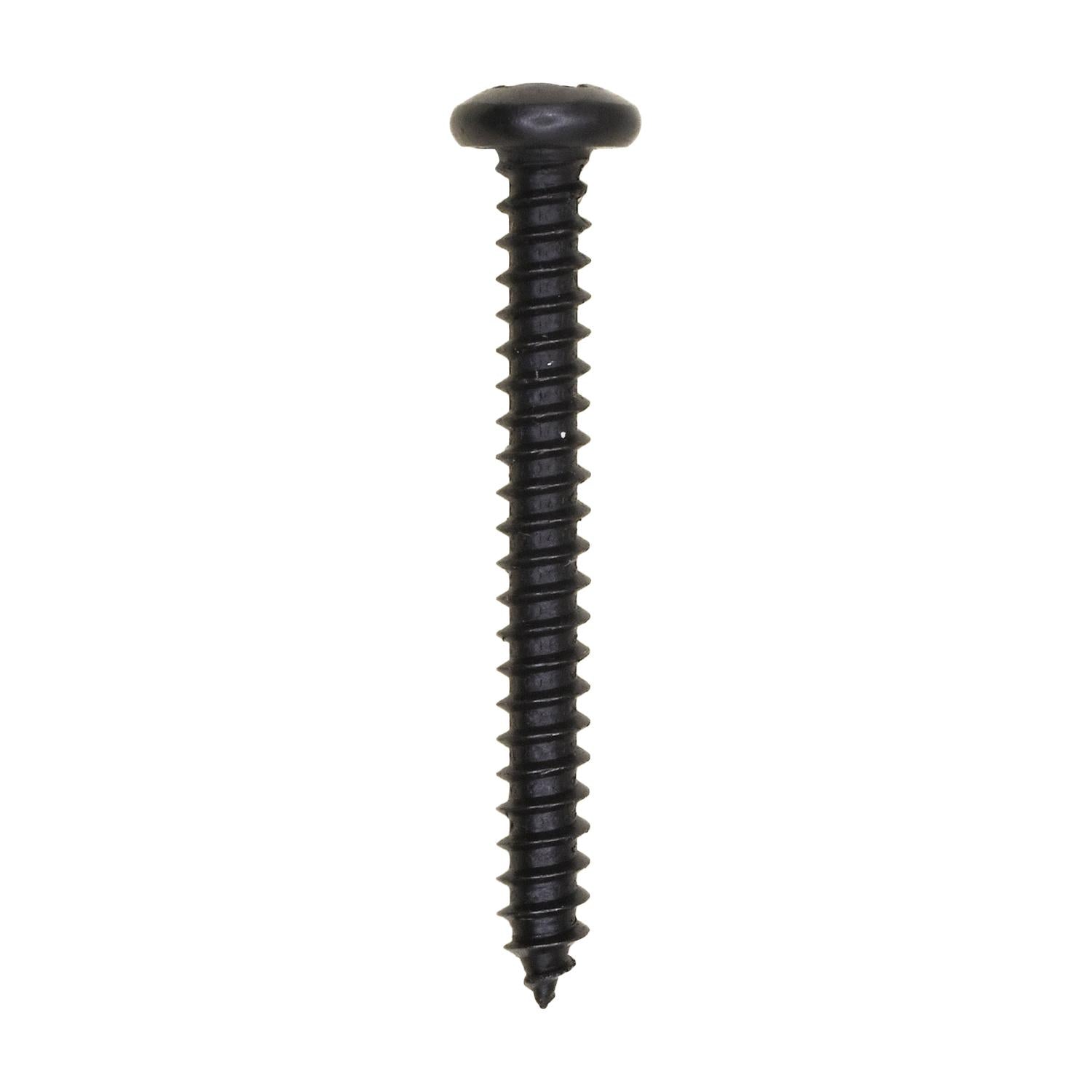 #6 x 1-1/4" Phillips Pan Head Ab Tapping Screw - Black Oxide