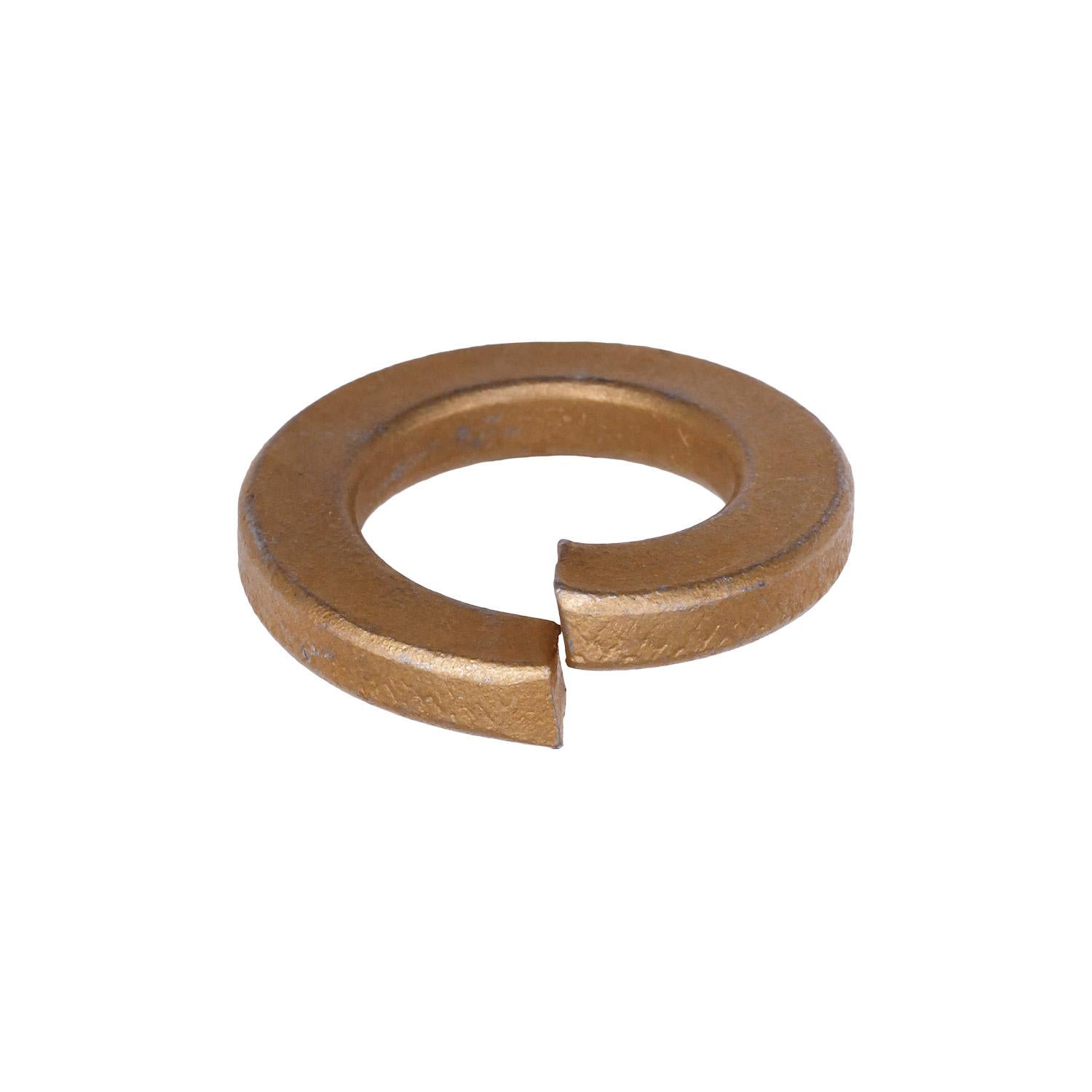 5/8" High Alloy Split Lock Washer - Zinc Yellow