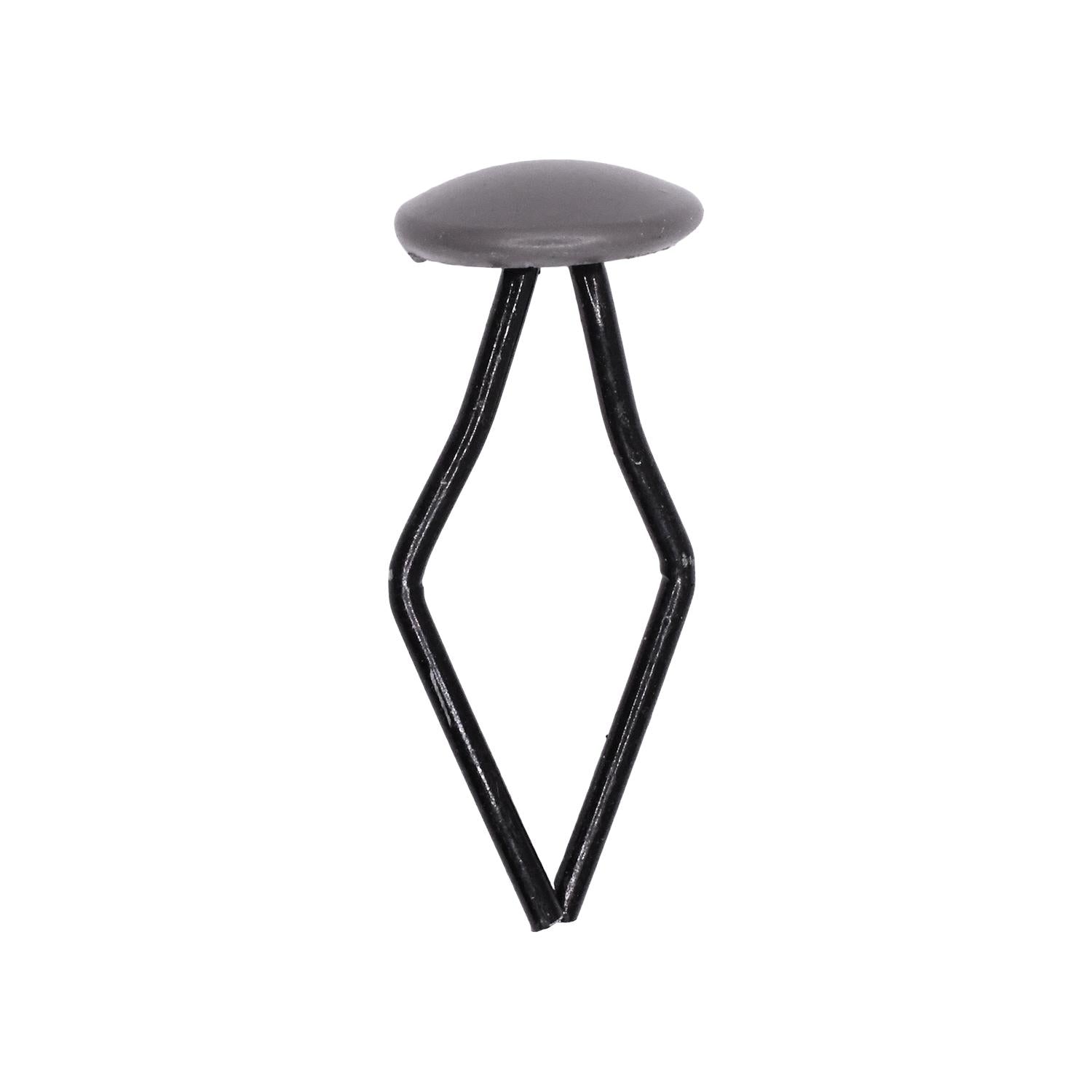 Trim Clips 17/32" Head Diameter - Brown