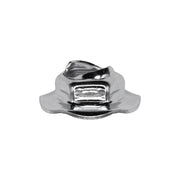 Thread Cutting Nut 6.3mm Stud Size - Zinc