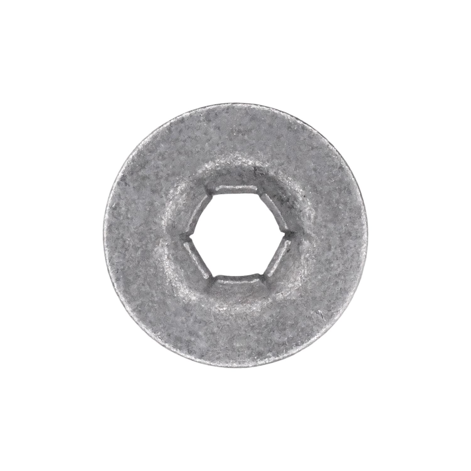 Push-On Retainer 3.2mm Stud 9.5mm O.D. -Zinc