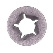 Pushnut Bolt Retainer M6-1.0 12.7mm O.D. -Zinc