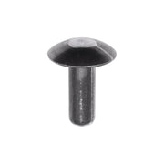Brazier Head Solid Aluminum Rivet 1/2" Length