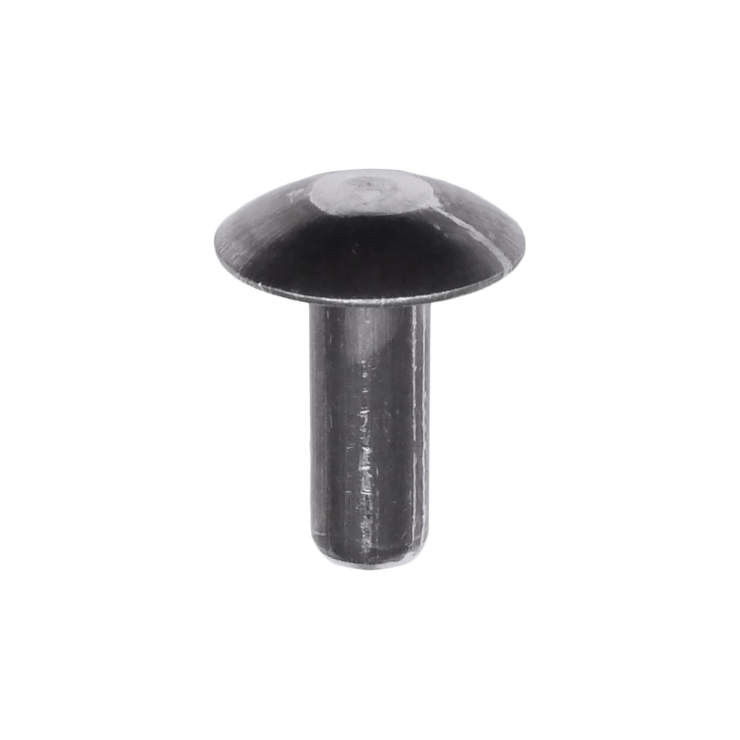 Brazier Head Solid Aluminum Rivet 1/2" Length