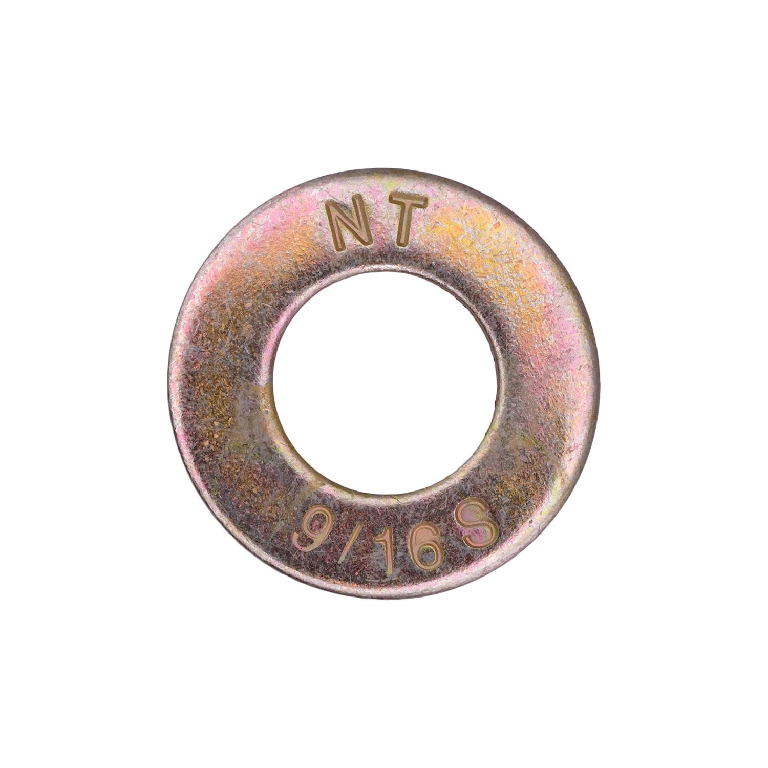 9/16" Sae High Strength Washer Zinc Yellow