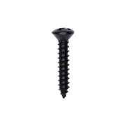 Phillips Oval Head 6 x 3/4" Tapping Screw Black Oxide