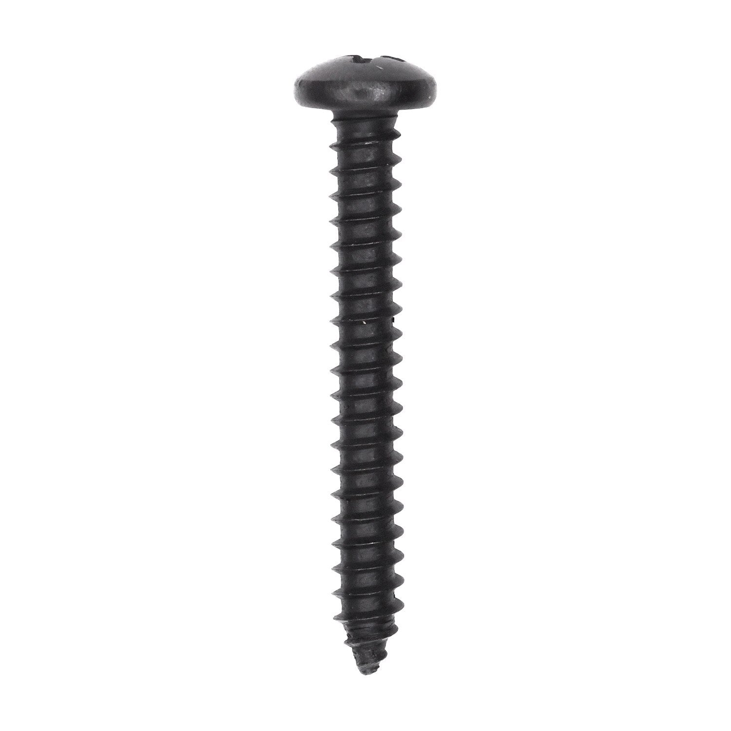 Phillips Pan Head Tapping Screw 10 x 1-1/2" Black Oxide