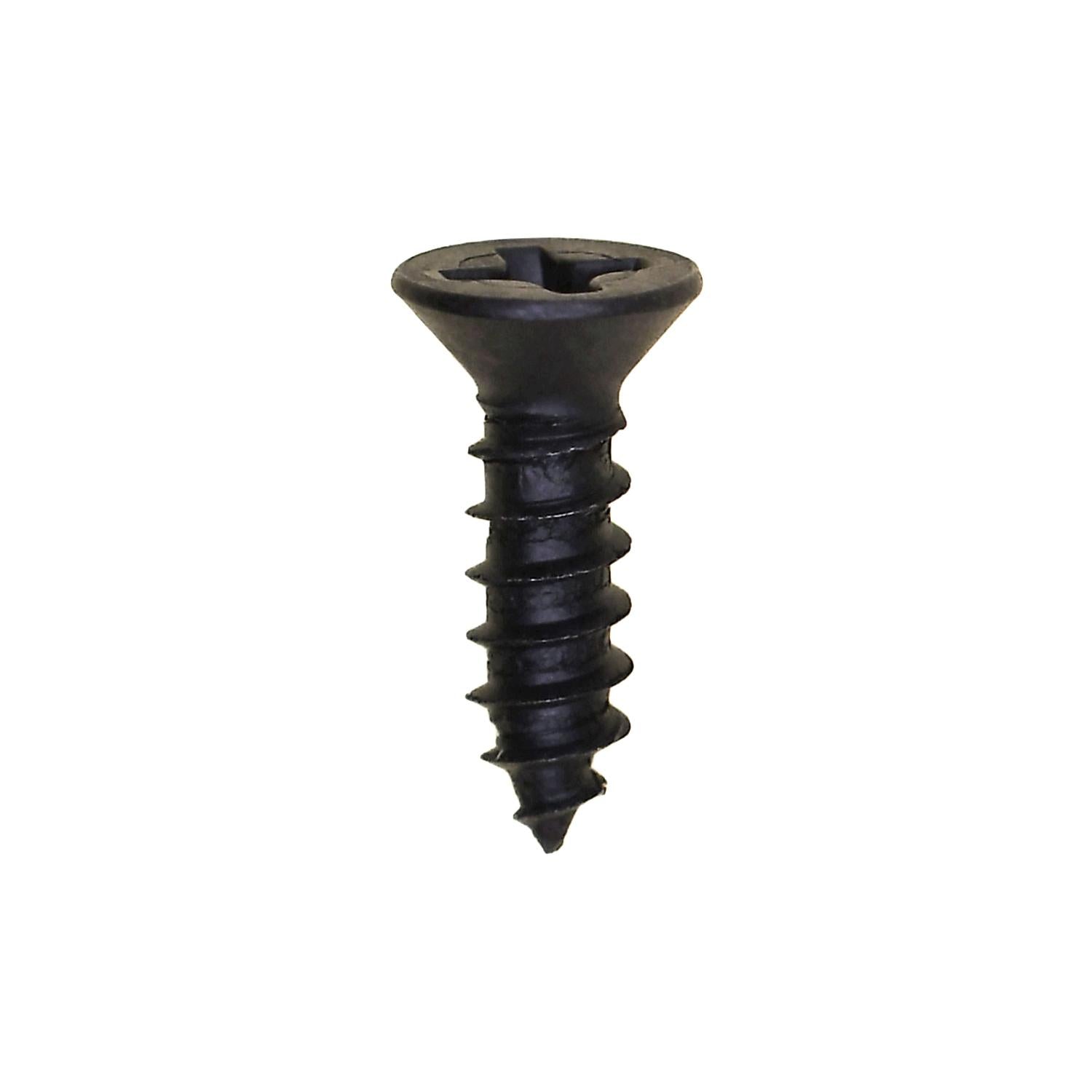 Phillips Flat Head Tapping Screw 6 x 1/2" Black Oxide