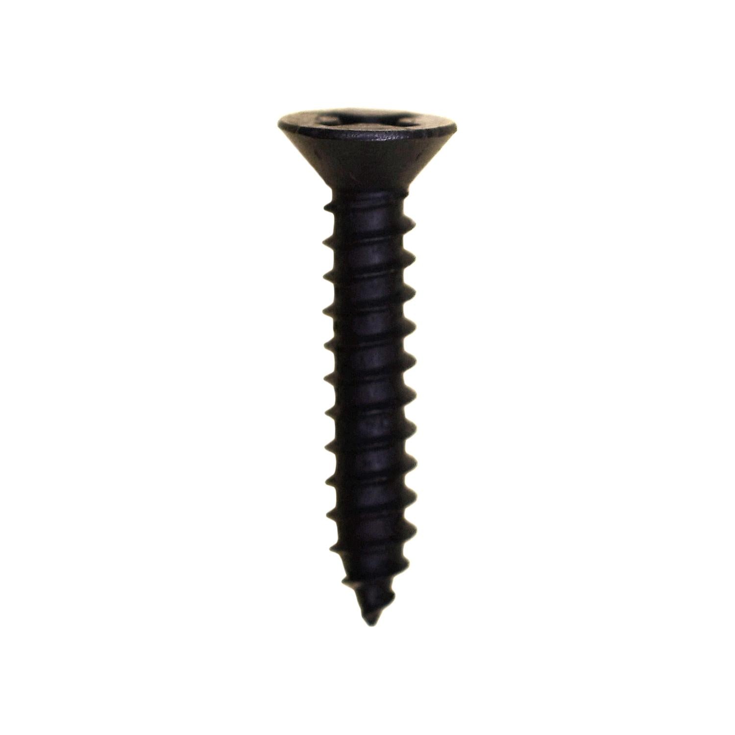 Phillips Flat Head Tapping Screw 6 x 3/4" Black Oxide