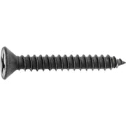 Phillips Flat Head Tapping Screw 6 x 1" Black Oxide