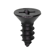 Phillips Flat Head Tapping Screw 10 x 1/2" Black Oxide