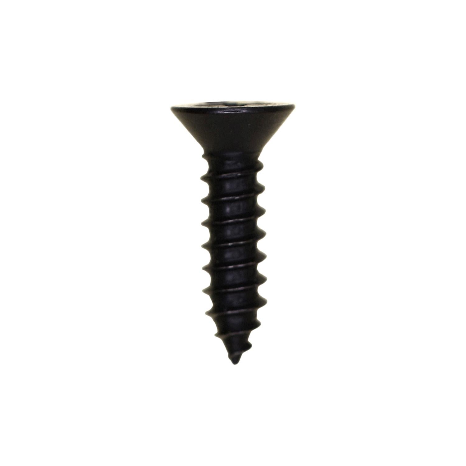 Phillips Flat Head Tapping Screw 10 x 3/4" Black Oxide