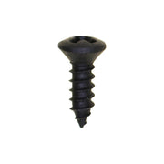 Phillips Oval Head Tapping Screw 4 x 3/8" Black Oxide